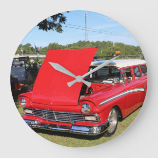 Horloge murale CLASSIQUE 55 VIEUX FORD WAGON