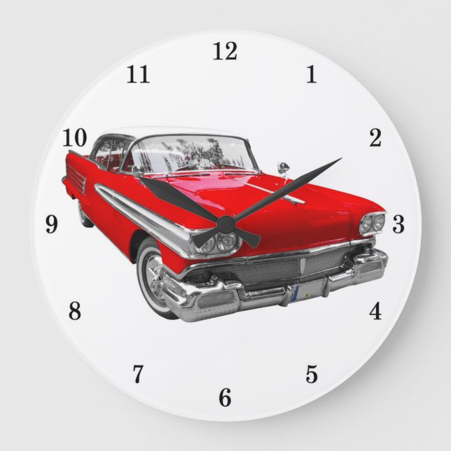 Horloge murale classique de l'automobile (Recto)