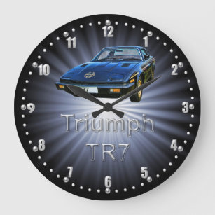 Horloge murale de voiture de sport