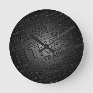 Horloge murale Classy Fitness