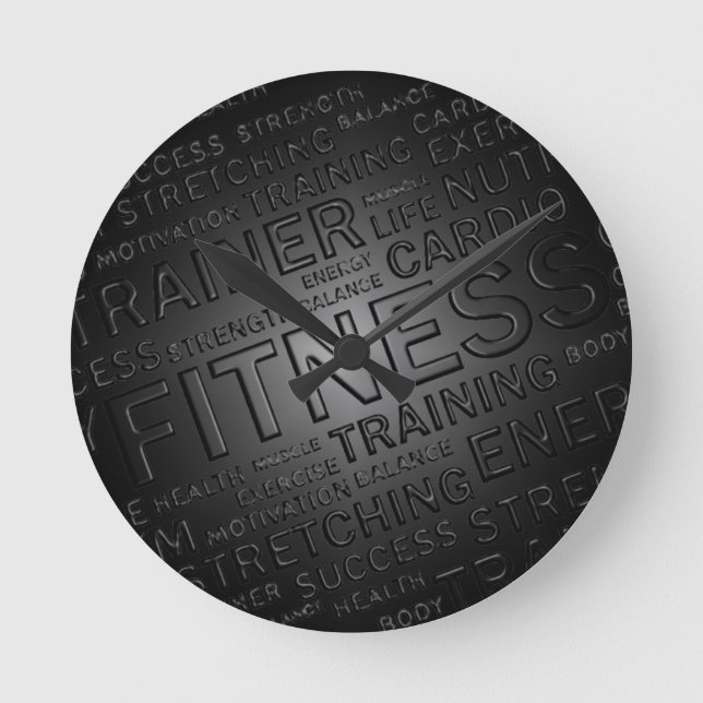Horloge murale Classy Fitness (Recto)