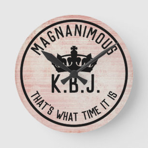 Horloge murale commémorative KBJ Magnanime