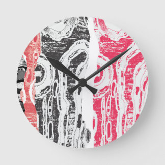 Horloge murale – Conception abstraite de Friction