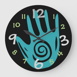 Horloge murale créative de main pour la pièce