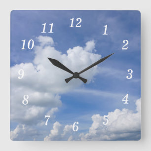 Horloge murale Cumulus Puffs