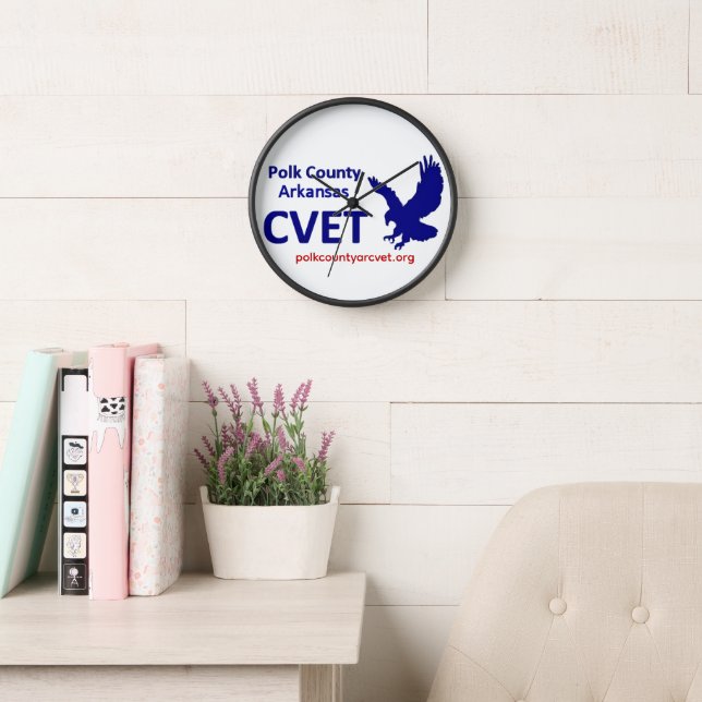 Horloge murale CVET (Salle de lecture)