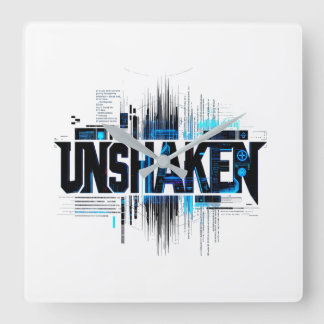 Horloge murale Cyberpunk inébranlable