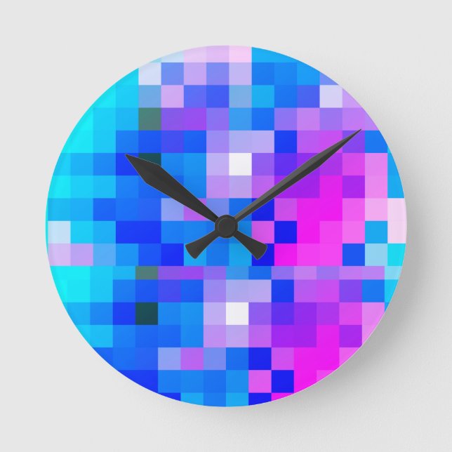 Horloge murale d'acrylique de Miami (Recto)
