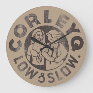 Horloge murale dans bronzage/noir (3