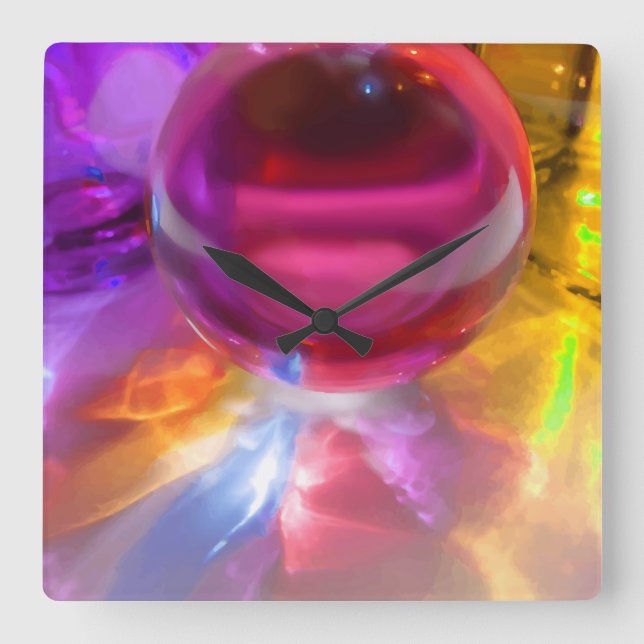 Horloge murale d'art moderne (Recto)