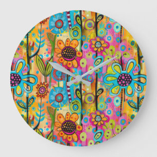 Horloge murale d'art super