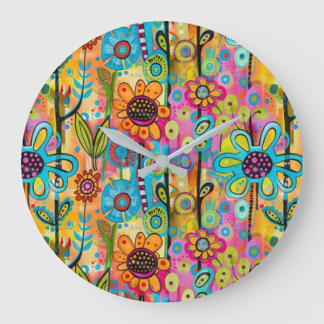 Horloge murale d'art super (Recto)