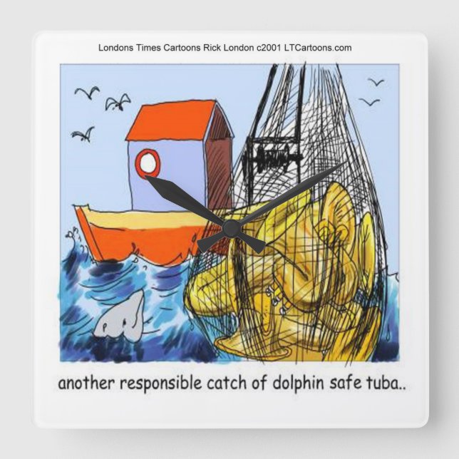 Horloge murale Dauphin-Safe Funny (Recto)