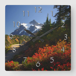Horloge murale d'automne