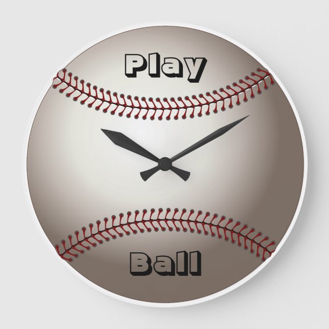 Horloge murale de baseball (Recto)