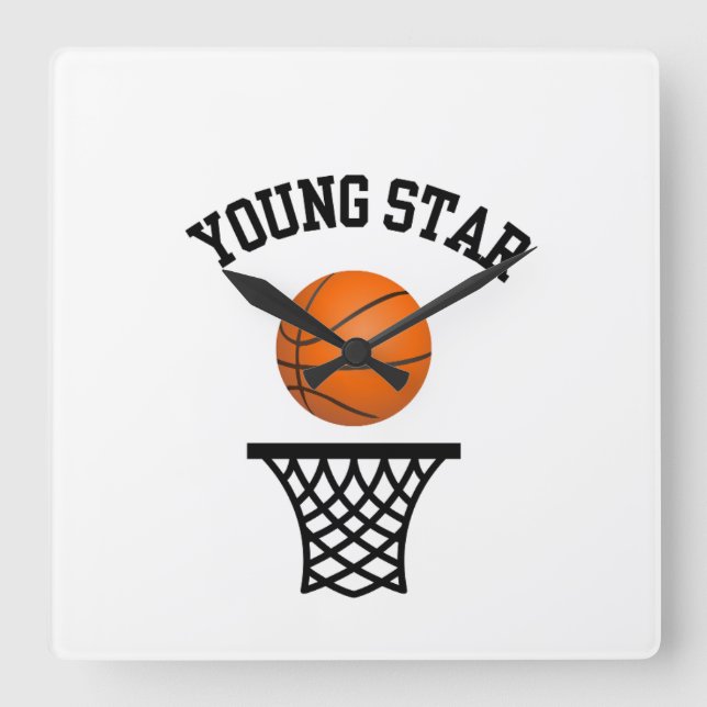 Horloge murale de basketball (Recto)