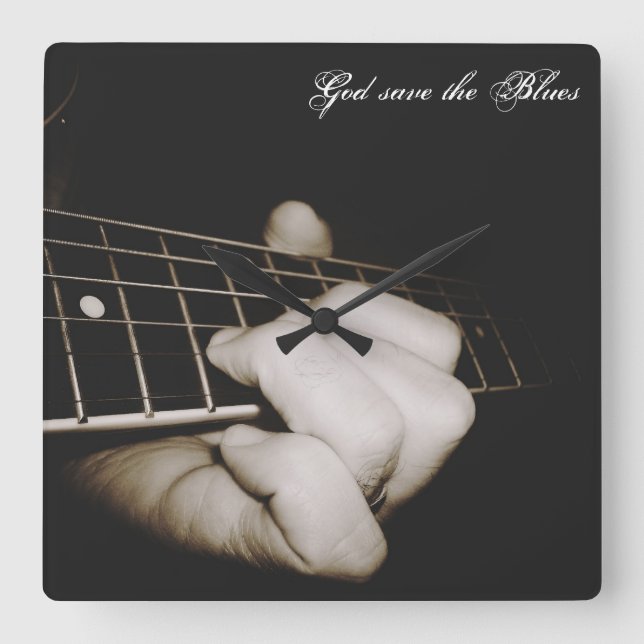 Horloge murale de bleus (Recto)