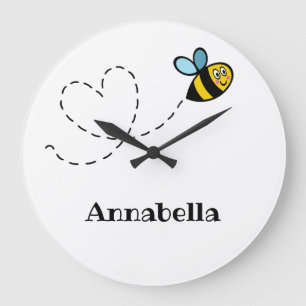 Horloge murale de bourdon personnalisées