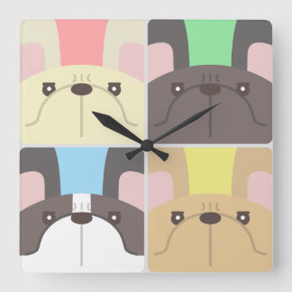 Horloge murale de Buldog en France