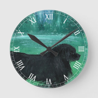 Horloge murale de classique de chien de