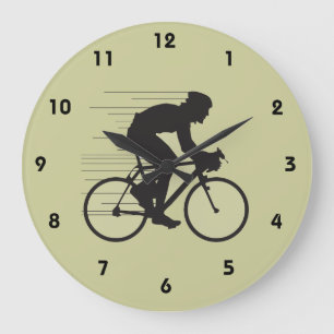 Horloge murale de conception cyclable