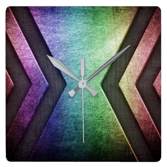 Horloge murale de conception en métal