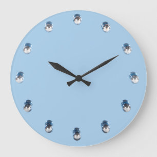 Horloge murale de conception miroir déco