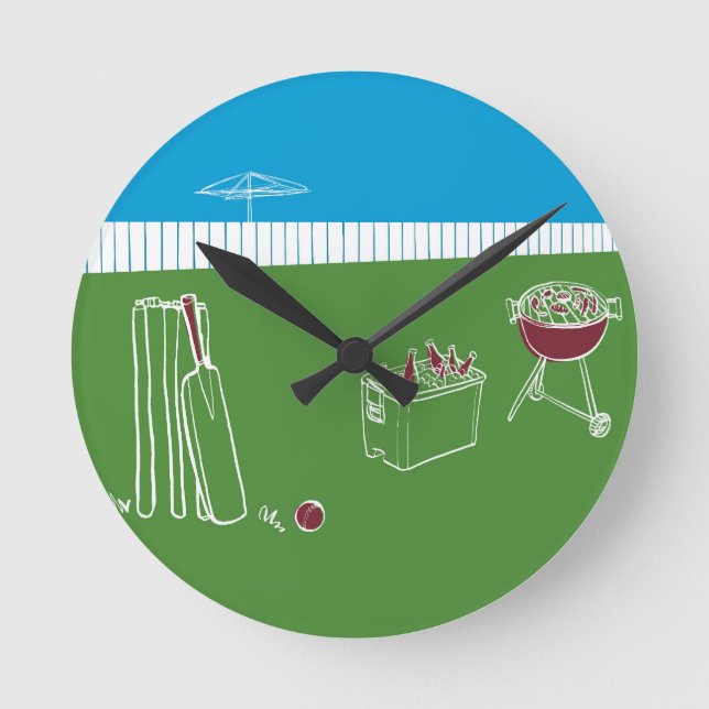 Horloge murale de cricket TIme gratuite (Recto)