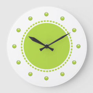 Horloge murale de cuisine moderne