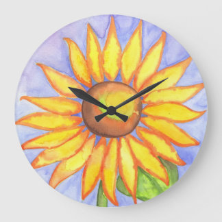 Horloge murale de cuisine Tournesol Country
