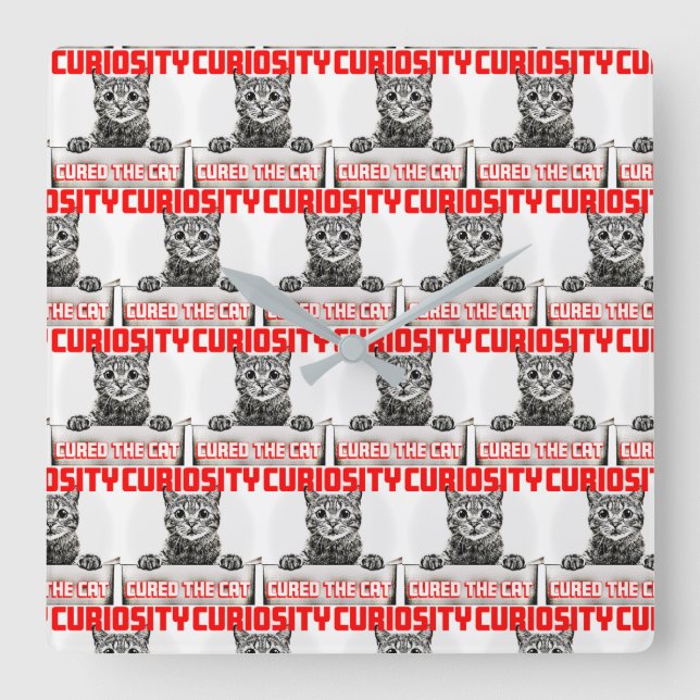 Horloge murale de curiosité (Recto)