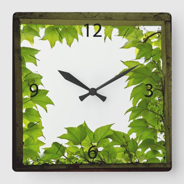 Horloge murale de fenêtre (Recto)