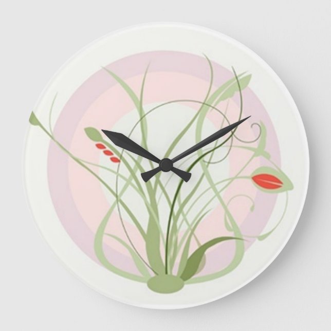 Horloge murale de Flourish (Recto)