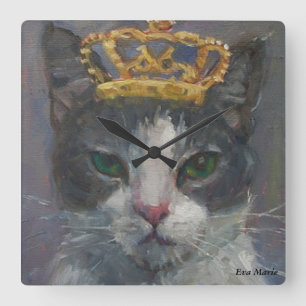 Horloge murale de galerie de queue de chat - il