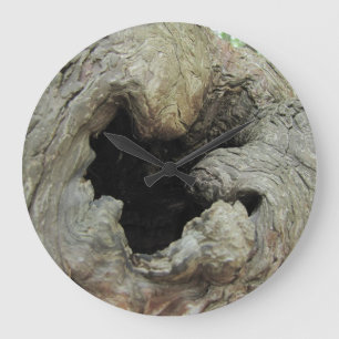 Horloge murale de genou de Cypress