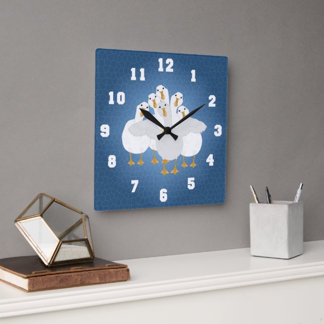 Horloge murale de Goose Who (Bureau)