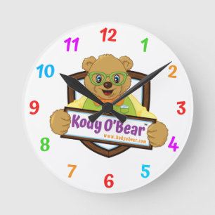 Horloge murale de Kody O'Bear