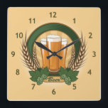 Horloge murale de la bière<br><div class="desc">Horloge murale de bière. Parfait dans votre pub local ou mancave</div>