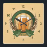 Horloge murale de la bière<br><div class="desc">Horloge murale de bière. Parfait dans votre pub local ou mancave</div>
