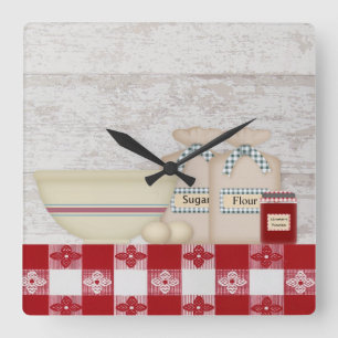 Horloge murale de la cuisine de la grand-maman