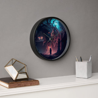 Horloge murale de la Maison des horreurs