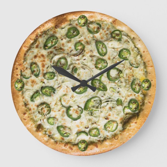 Horloge murale de la pizza (Recto)