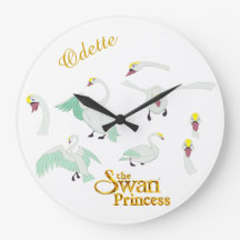 horloge murale de la princesse Swan Odette