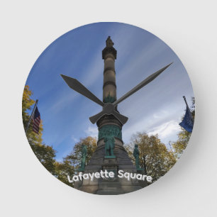 Horloge murale de Lafayette Square
