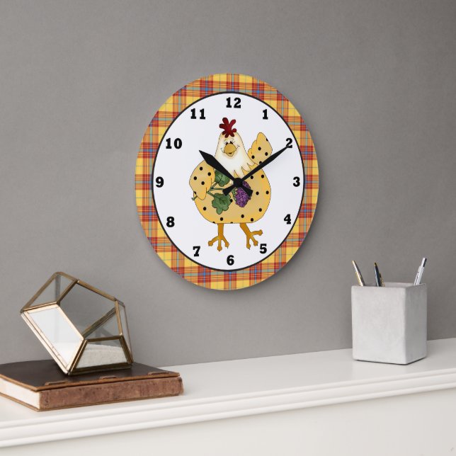 Horloge murale de l'aire du parc du poulet (Bureau)