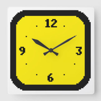 Horloge murale de l'Arcade de pixels 8 bits (n'imp