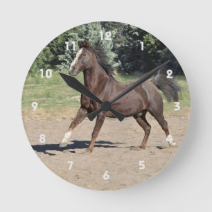 Horloge murale de Morgan Horse