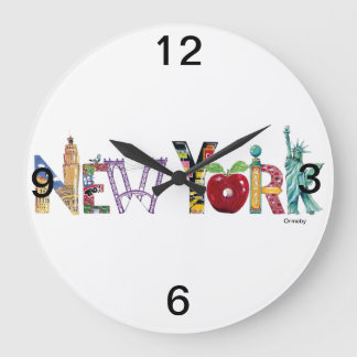 horloge murale de New York