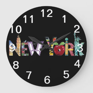 horloge murale de New York