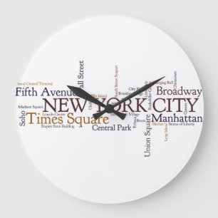Horloge murale de NEW YORK CITY
